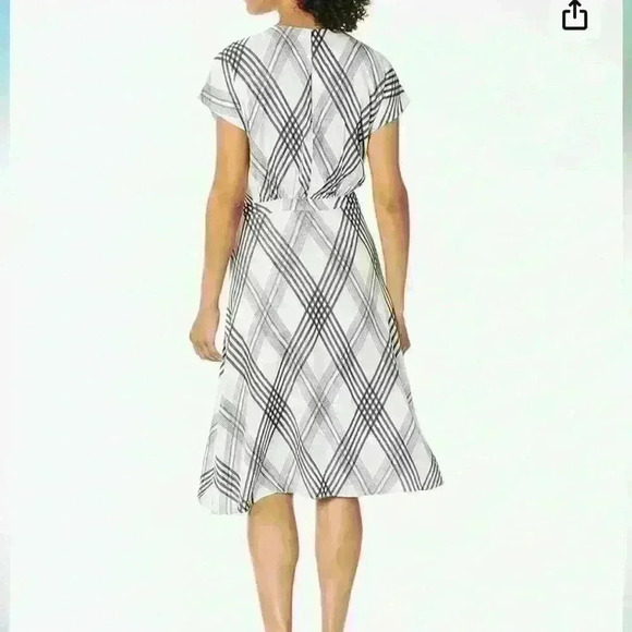 Joie Women's Bethwyn B Wrap Plaid Pattern Dress Size XS - Picture 2 of 6